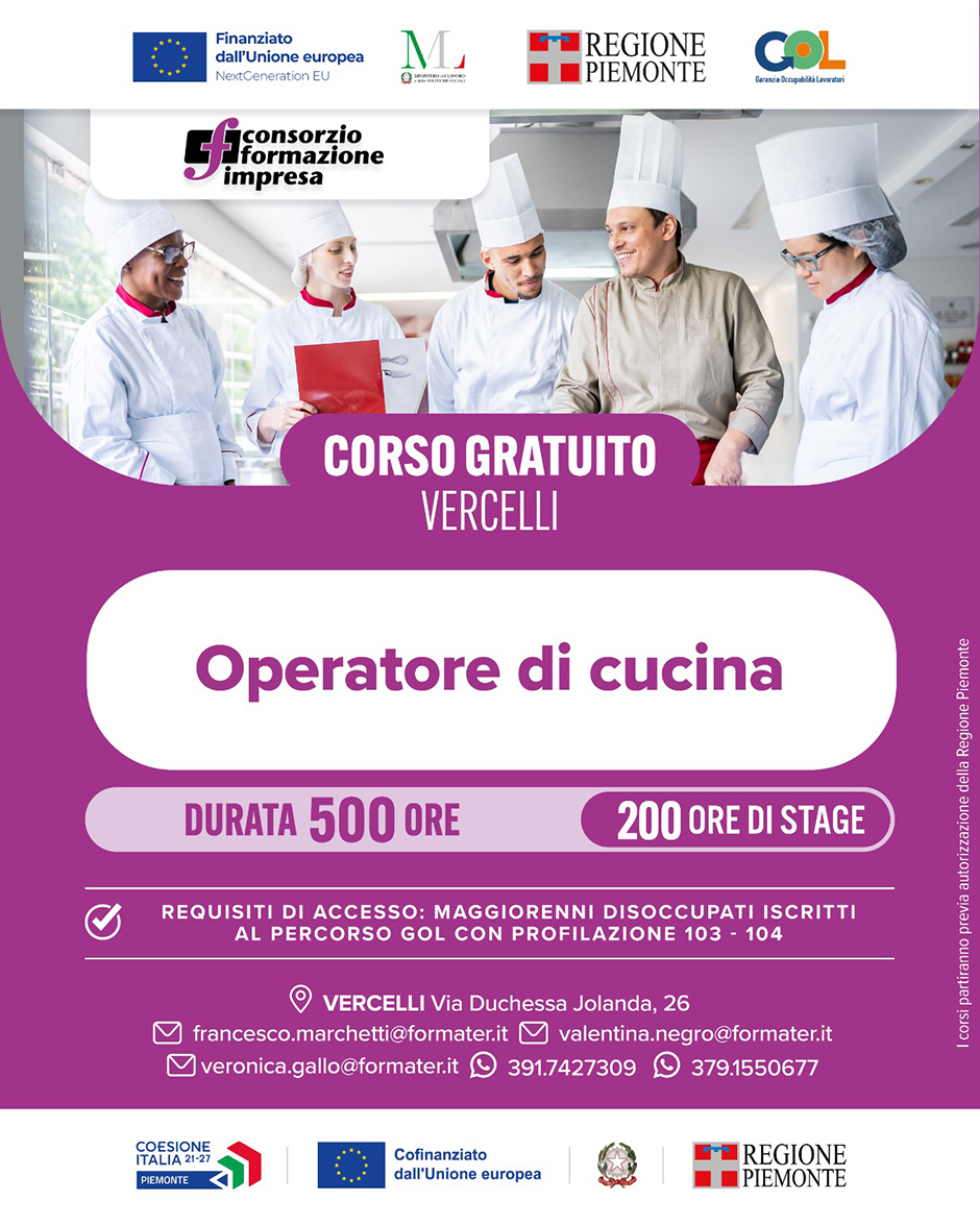 Operatore di cucina